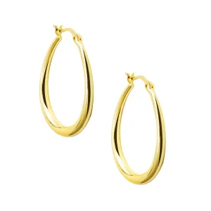 14K Gold Hoop Earrings