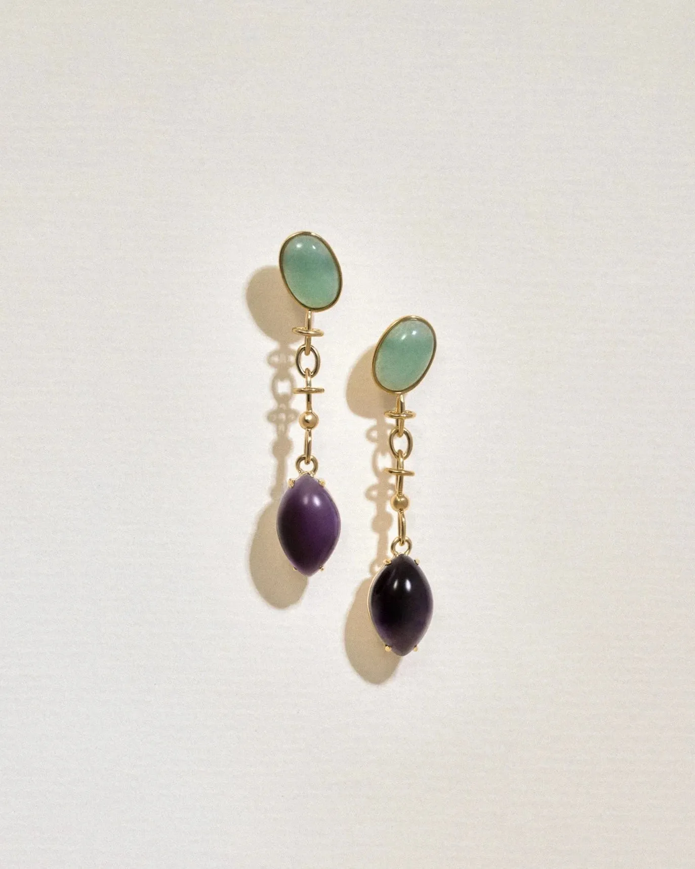 14k Treasured Tears Dangle Earrings
