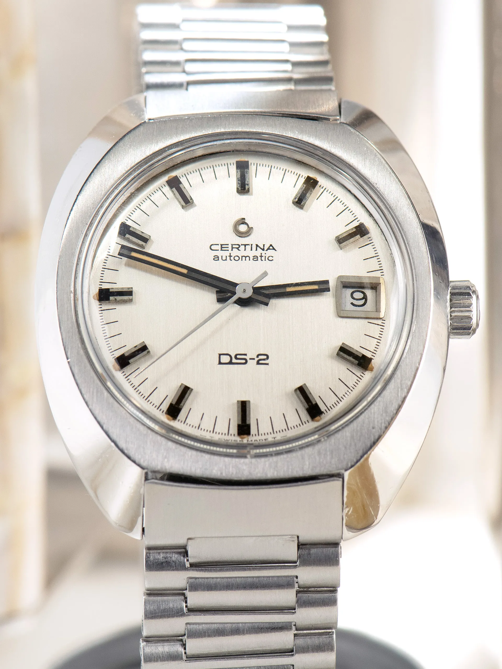 1970s Certina DS-2 Automatic (Ref. 5801 300) Silver Dial