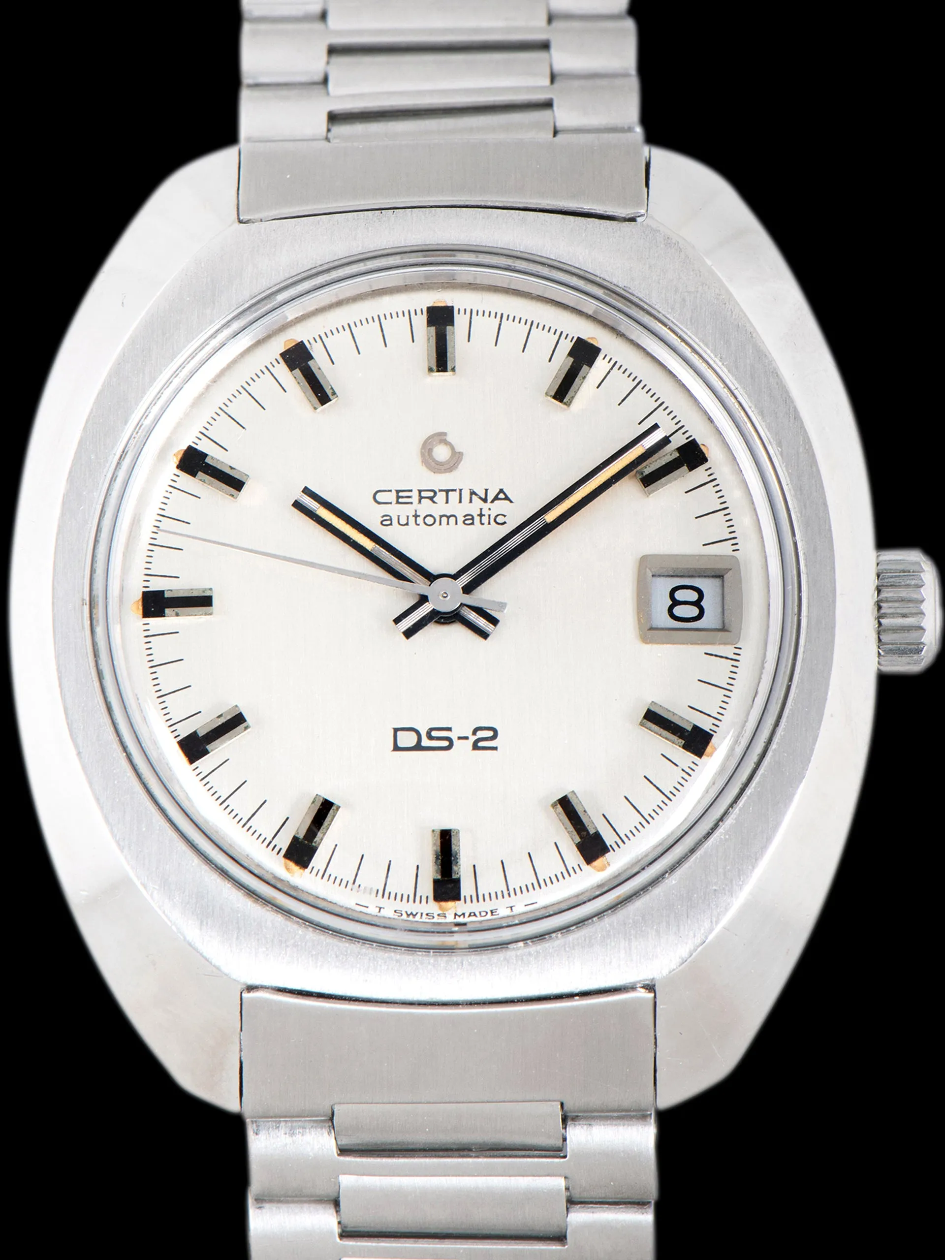 1970s Certina DS-2 Automatic (Ref. 5801 300) Silver Dial