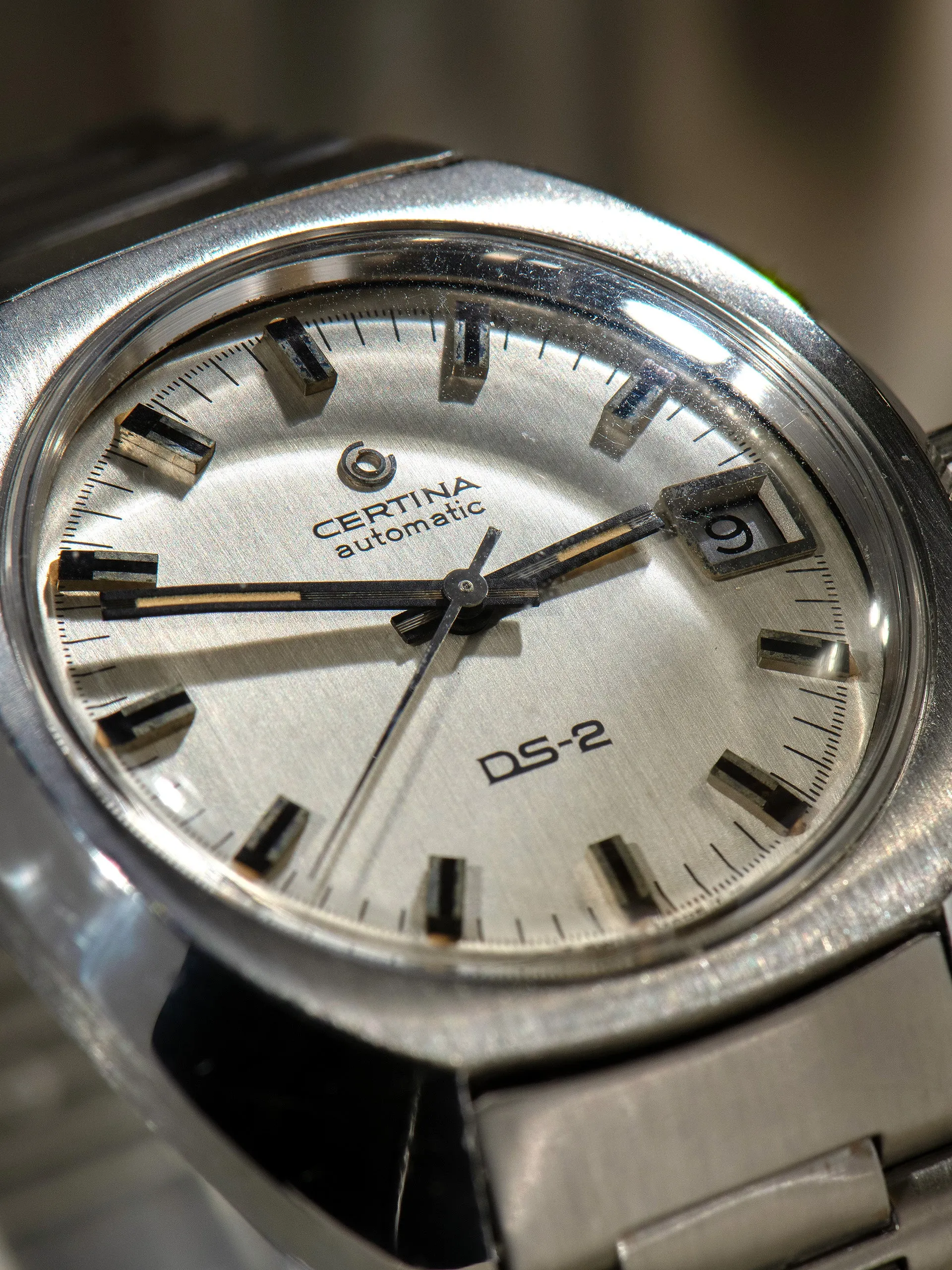 1970s Certina DS-2 Automatic (Ref. 5801 300) Silver Dial