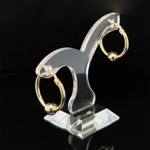 9ct Gold Sliding Ball Hoops