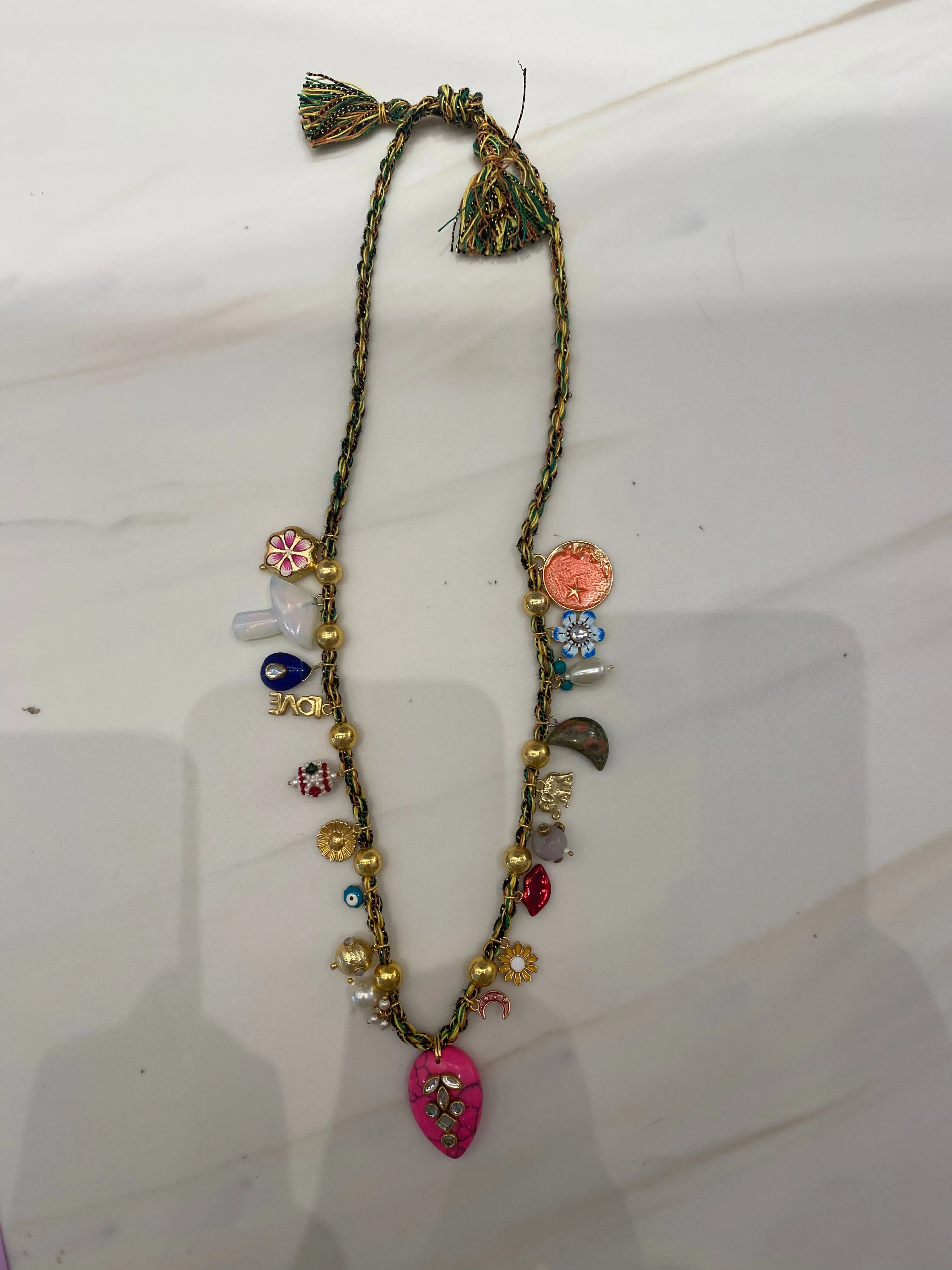 Adjustable Charm Necklace