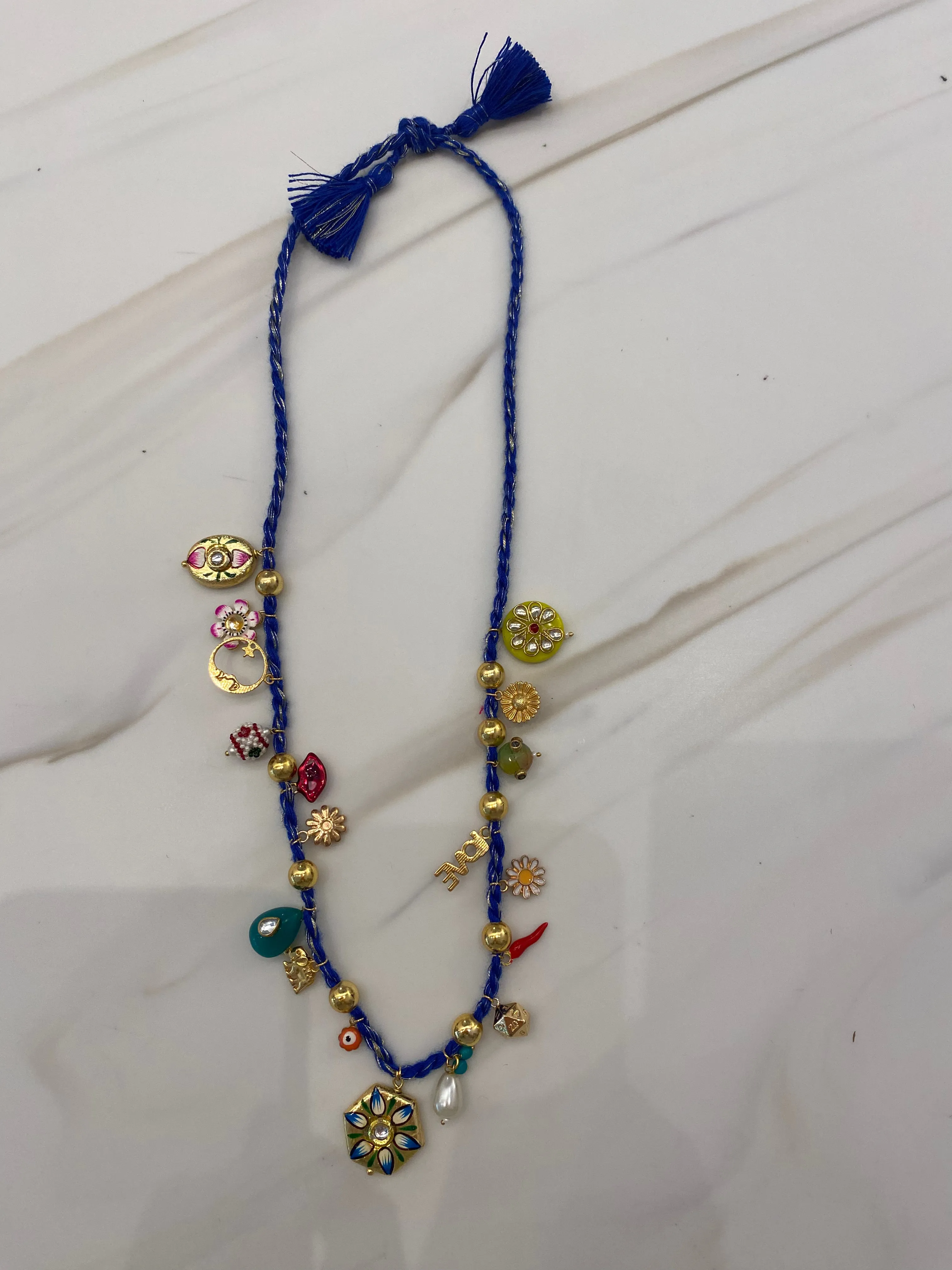 Adjustable Charm Necklace