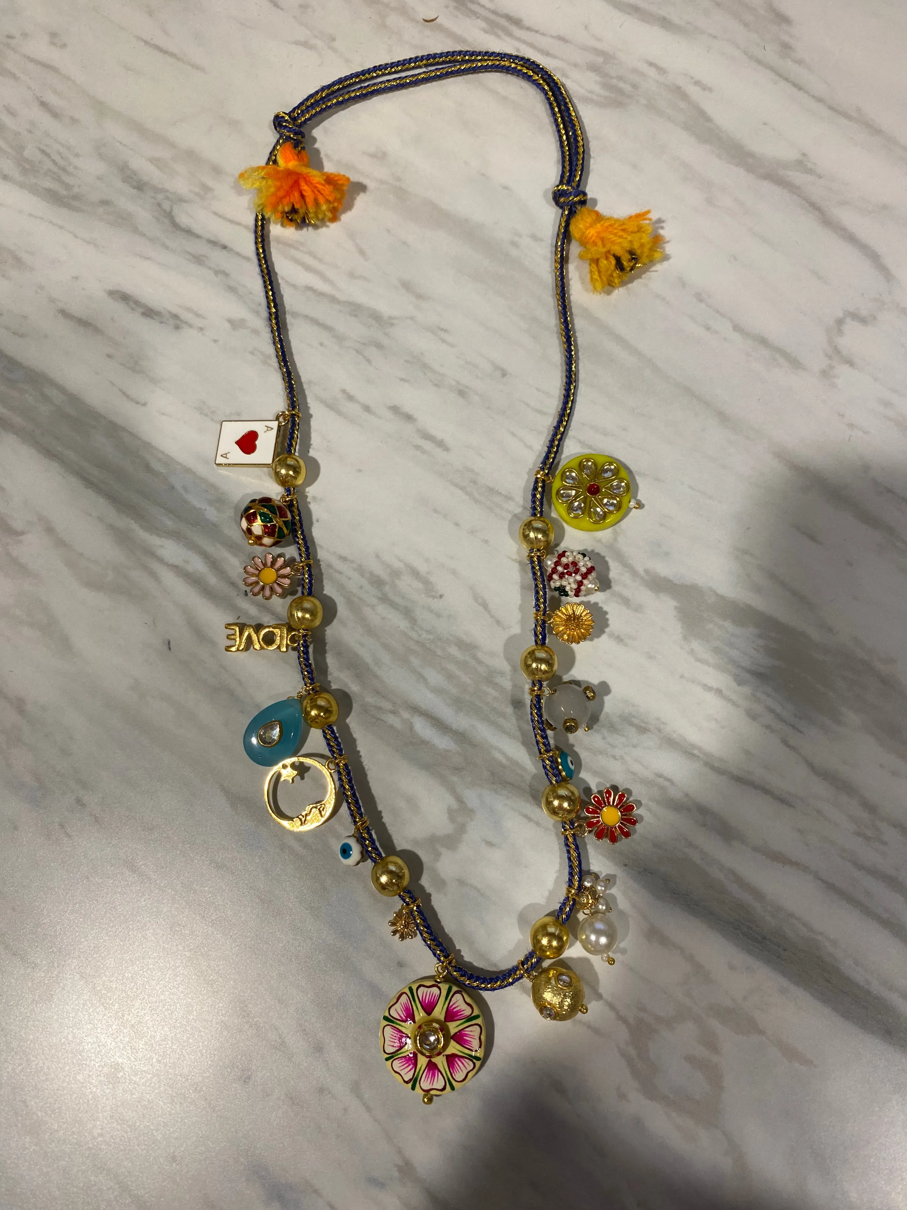 Adjustable Charm Necklace
