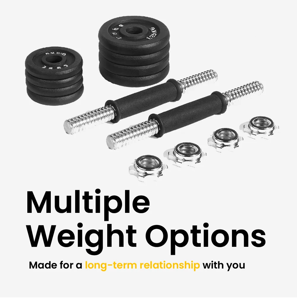 Adjustable Dumbbell Kits (10kg|20kg|50kg)