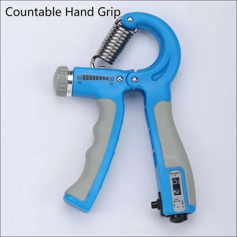 Adjustable hand grip strengthener - 10-60kg heavy gripper for fitness & forearm exercises