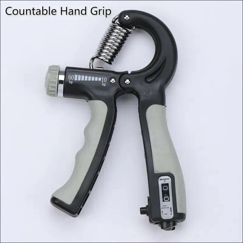 Adjustable hand grip strengthener - 10-60kg heavy gripper for fitness & forearm exercises