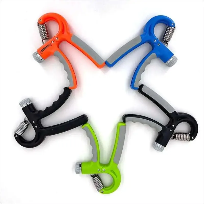 Adjustable hand grip strengthener - 10-60kg heavy gripper for fitness & forearm exercises
