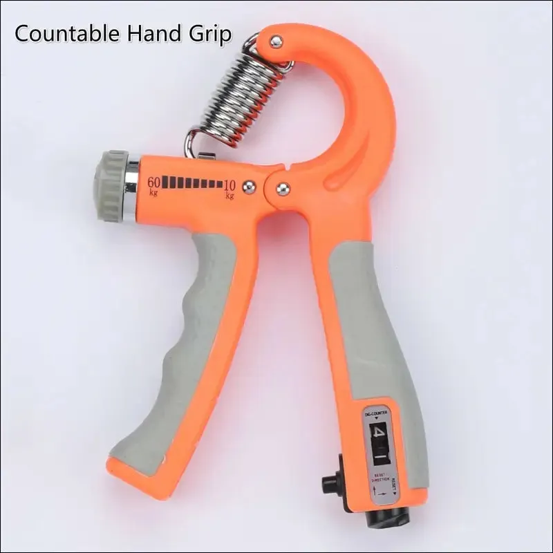 Adjustable hand grip strengthener - 10-60kg heavy gripper for fitness & forearm exercises