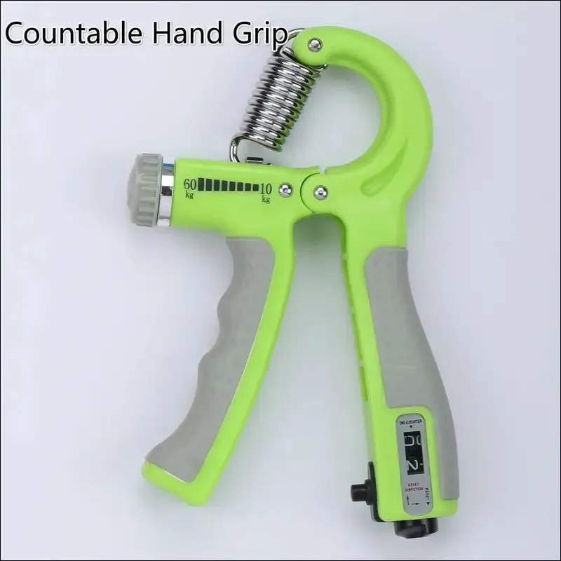 Adjustable hand grip strengthener - 10-60kg heavy gripper for fitness & forearm exercises