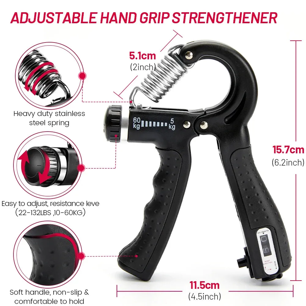 Adjustable Heavy Hand Gripper - Hand Exerciser for Grip Strength Training