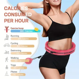 Adjustable Weighted Fitness Ring - Enhance Core Strength
