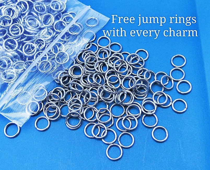 Adventure is out there, camping, adventure, adventure charm, explore charm, Steel charm 20mm very high quality..Perfect for DIY projects