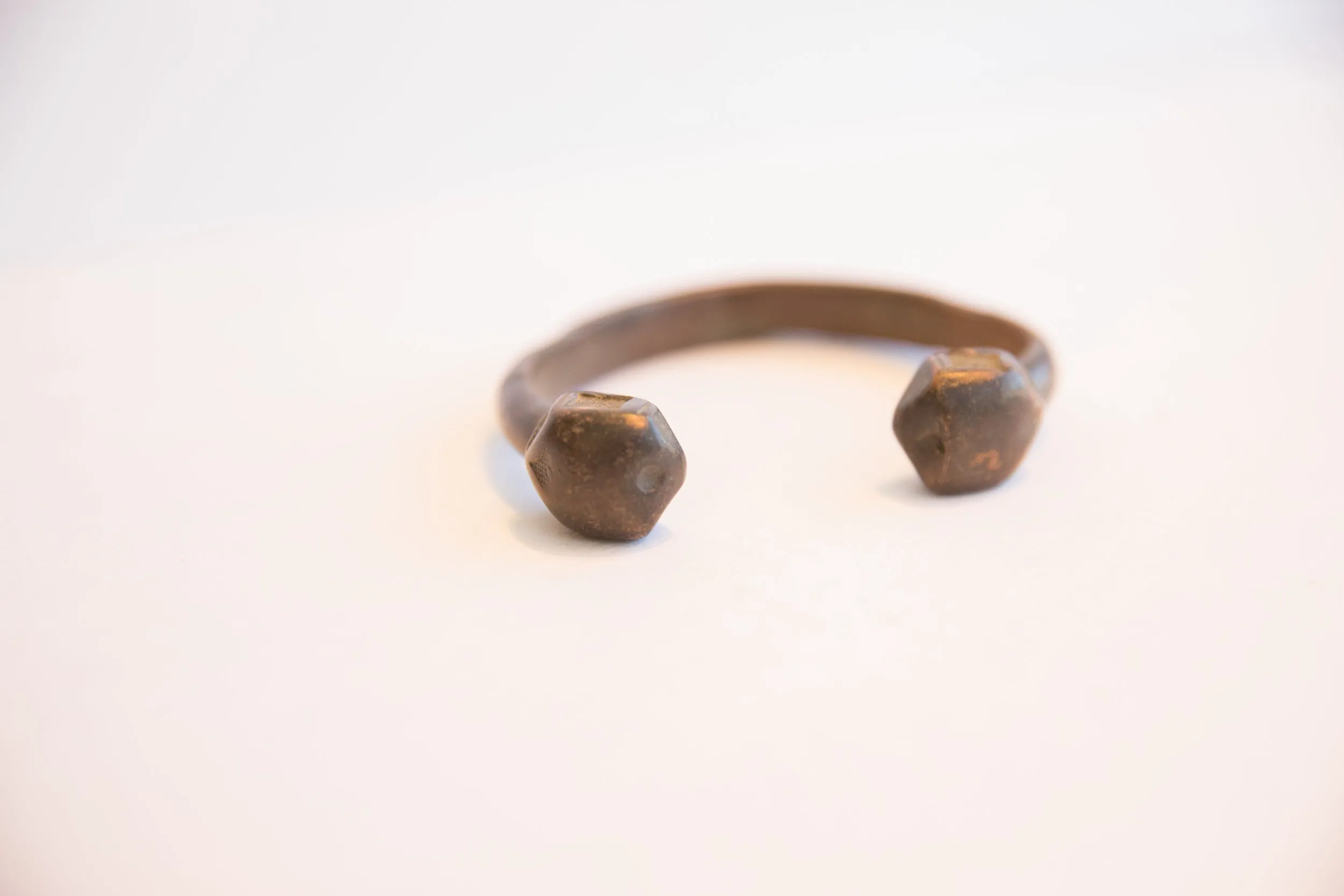 Antique African Snake Cuff Bracelet