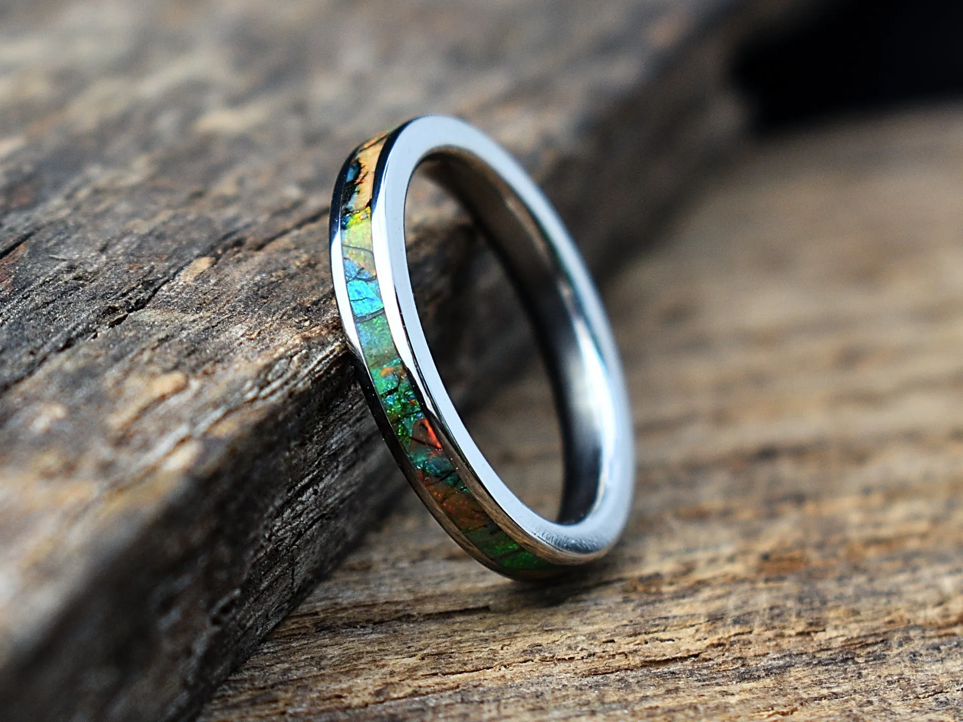 Athena (Multicolor Cultured Opal)