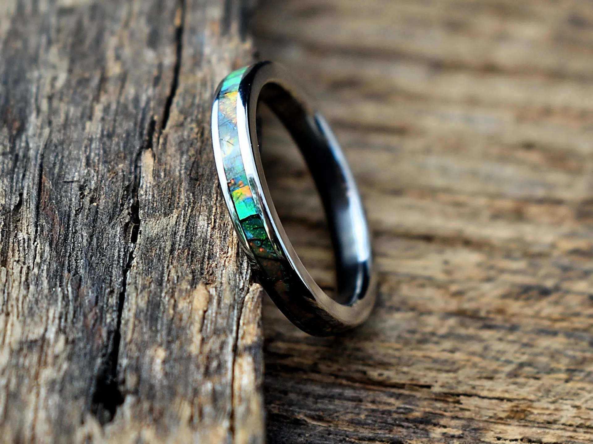 Athena (Multicolor Cultured Opal)