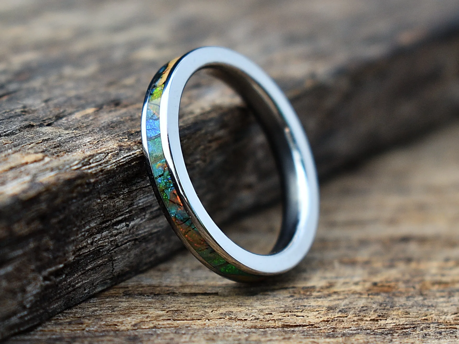 Athena (Multicolor Cultured Opal)