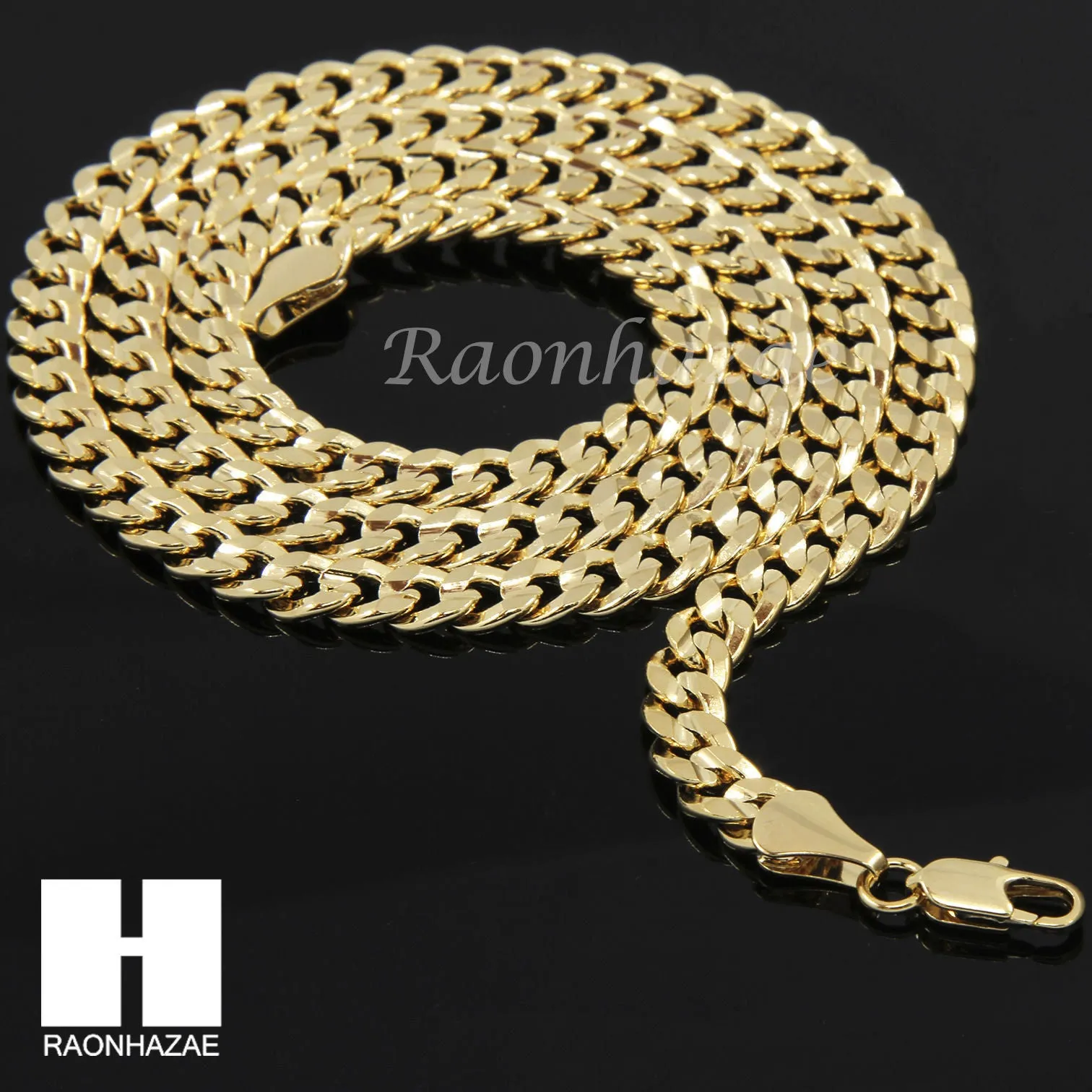 BIG KING LION CHARM ROPE CHAIN DIAMOND CUT 30" CUBAN CHAIN NECKLACE 54
