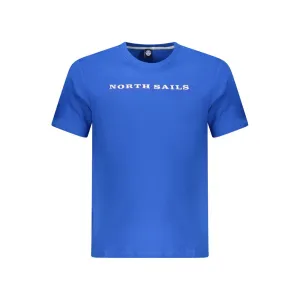 Blue Cotton Men TShirt
