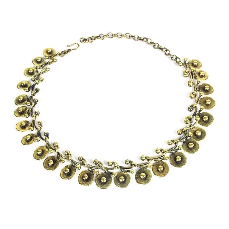 Bronze Pebbles Necklace