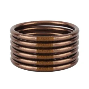 BuDhaGirl Meteorite All Weather Bangles MD (Set of 6)