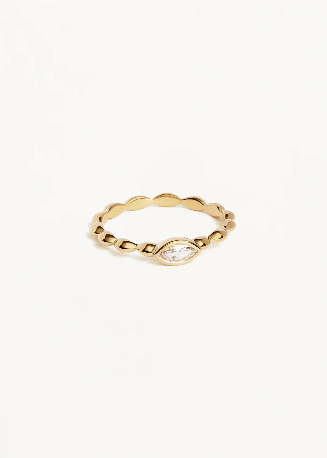 BY CHARLOTTE Lucky Eye Ring - 18k Gold Vermeil