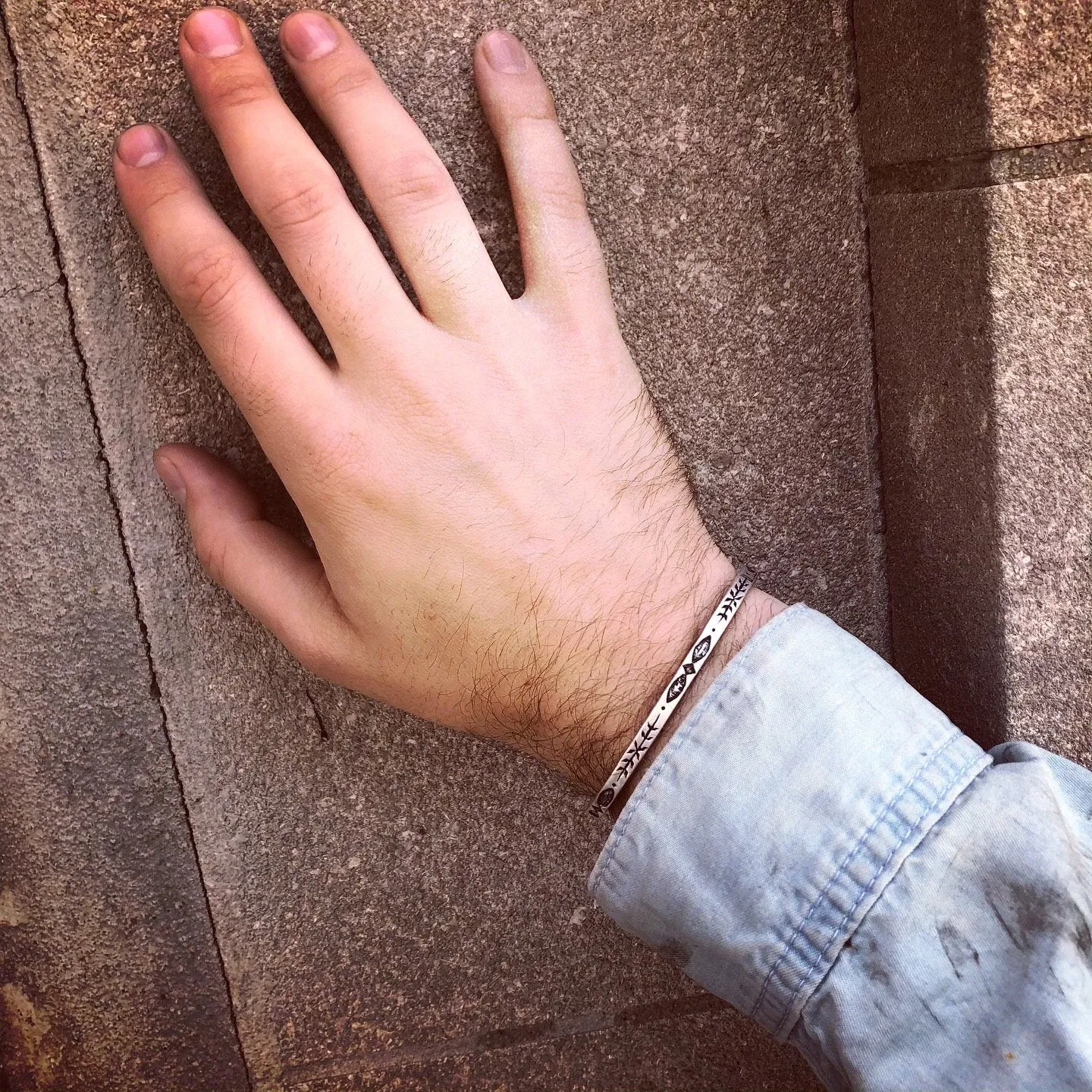 Carpe Diem Cuff - Custom Stamped