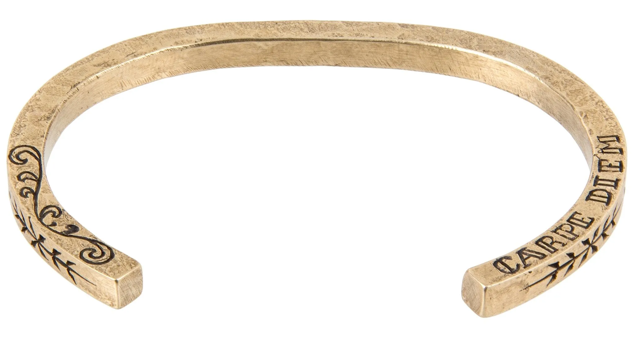Carpe Diem Cuff - Custom Stamped