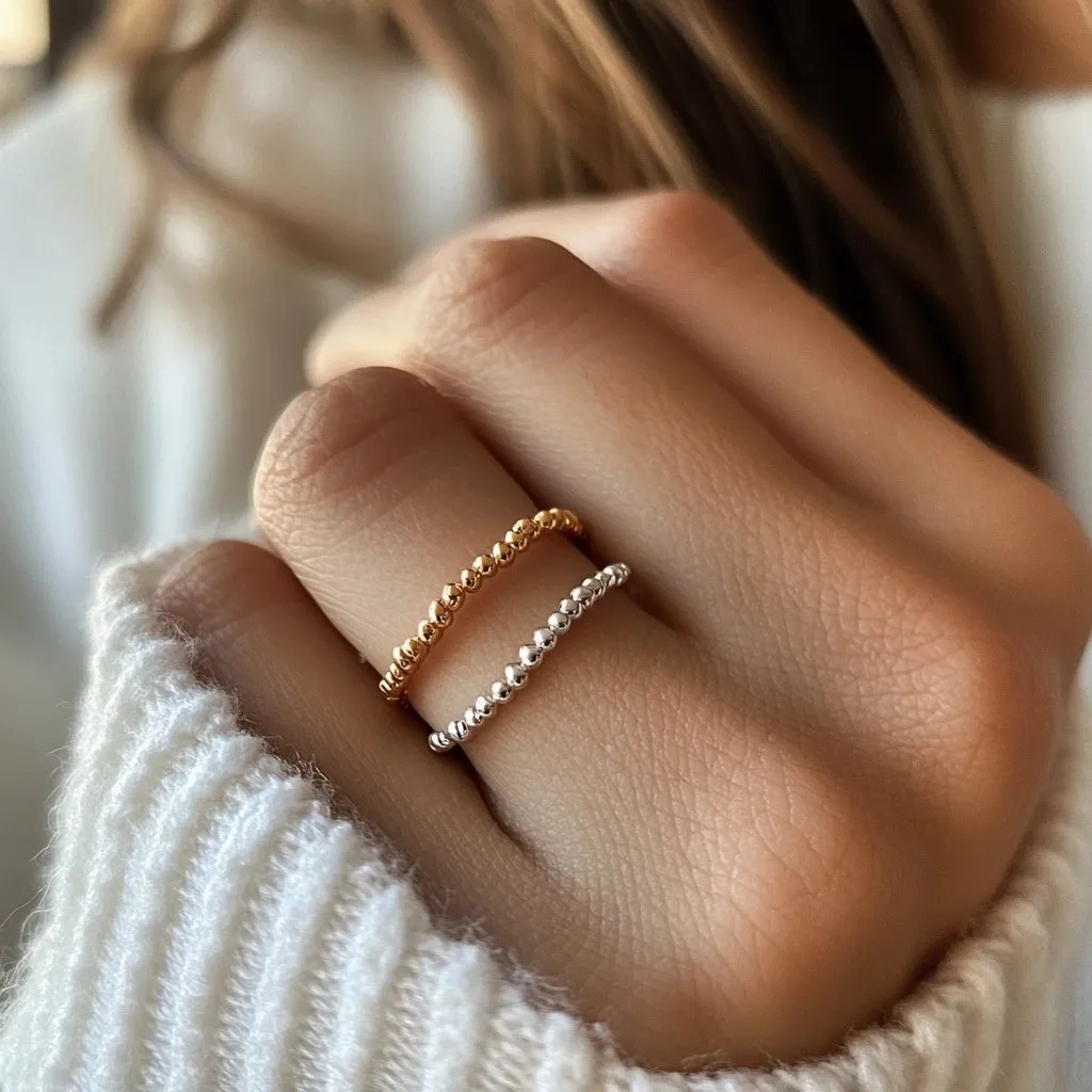 Celeste Beaded Rings