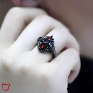 Charm's Dark Skull Ring