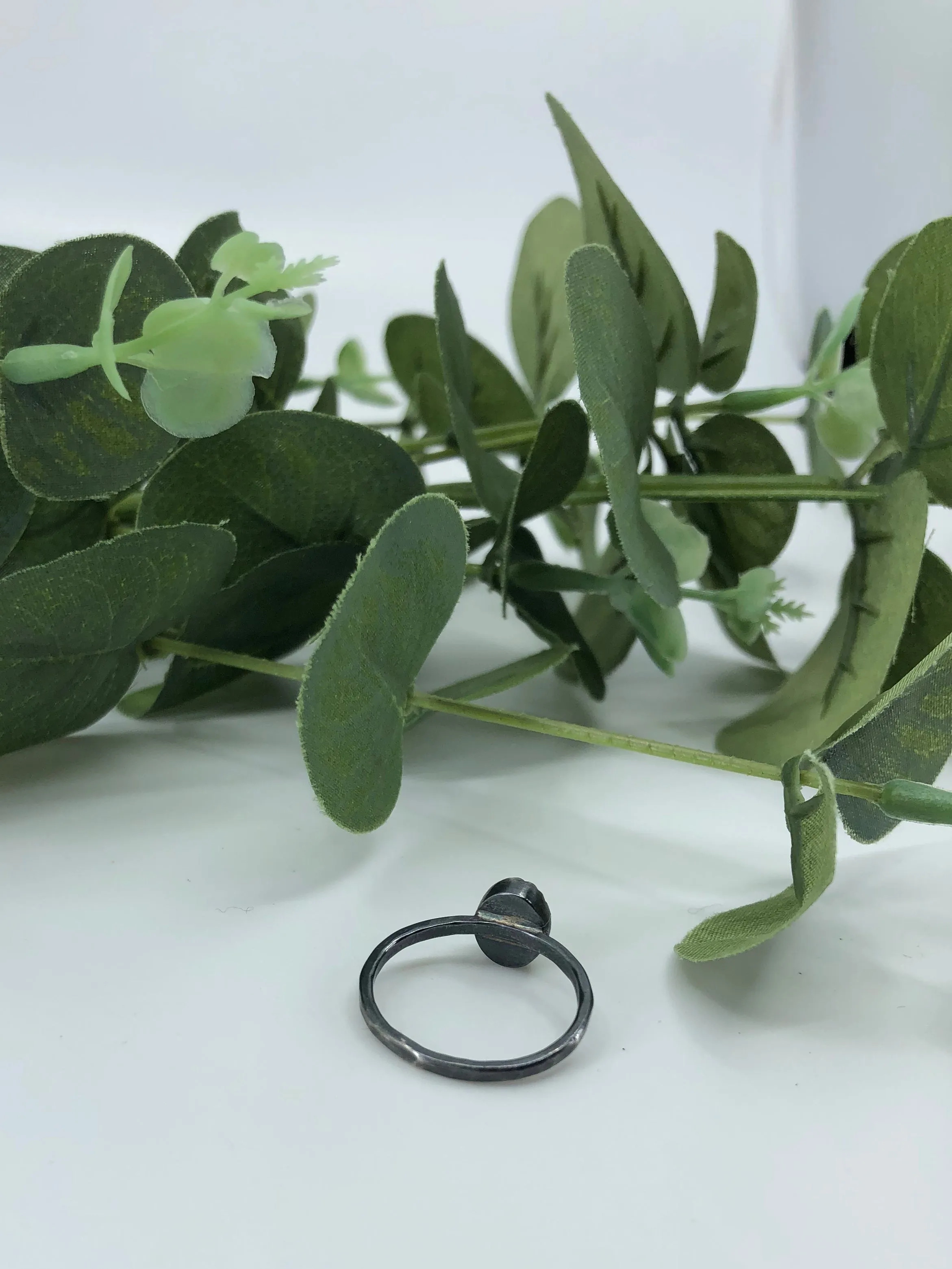 Chinese Turquoise Stacking Ring - Size 6