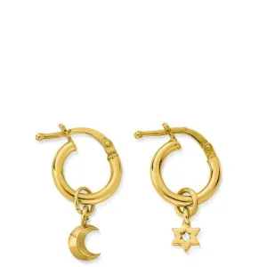 ChloBo Wisdom & Guidance Hoops - Gold