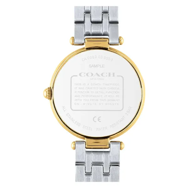 Coach Park Two-tone Stainless Steel Silver Dial Quartz Watch for Ladies - 14503645