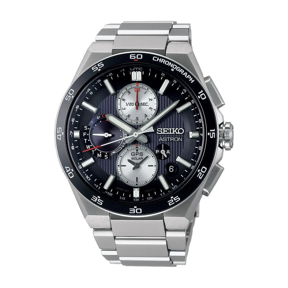 Cronografo solare GPS Seiko Astron 'Night Black' - SSH151J1
