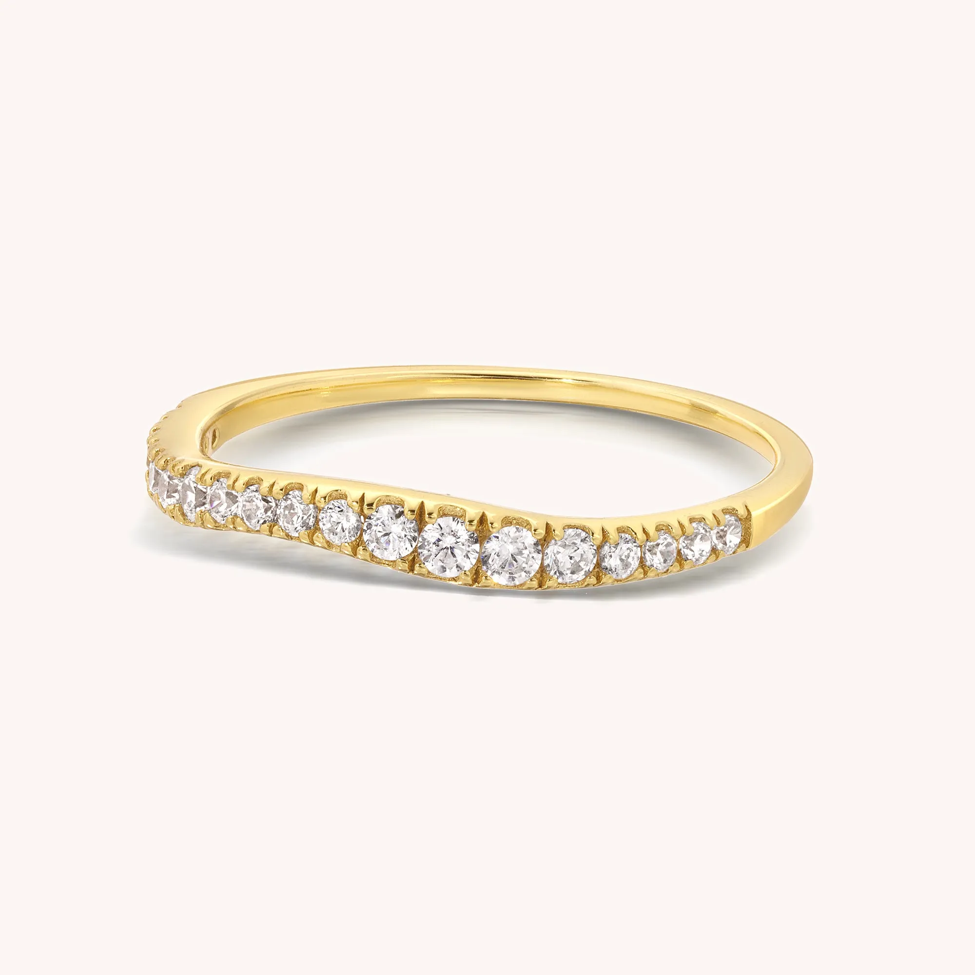 CZ Wave Ring