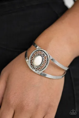 Deep in the TUMBLEWEEDS White Paparazzi Bracelet