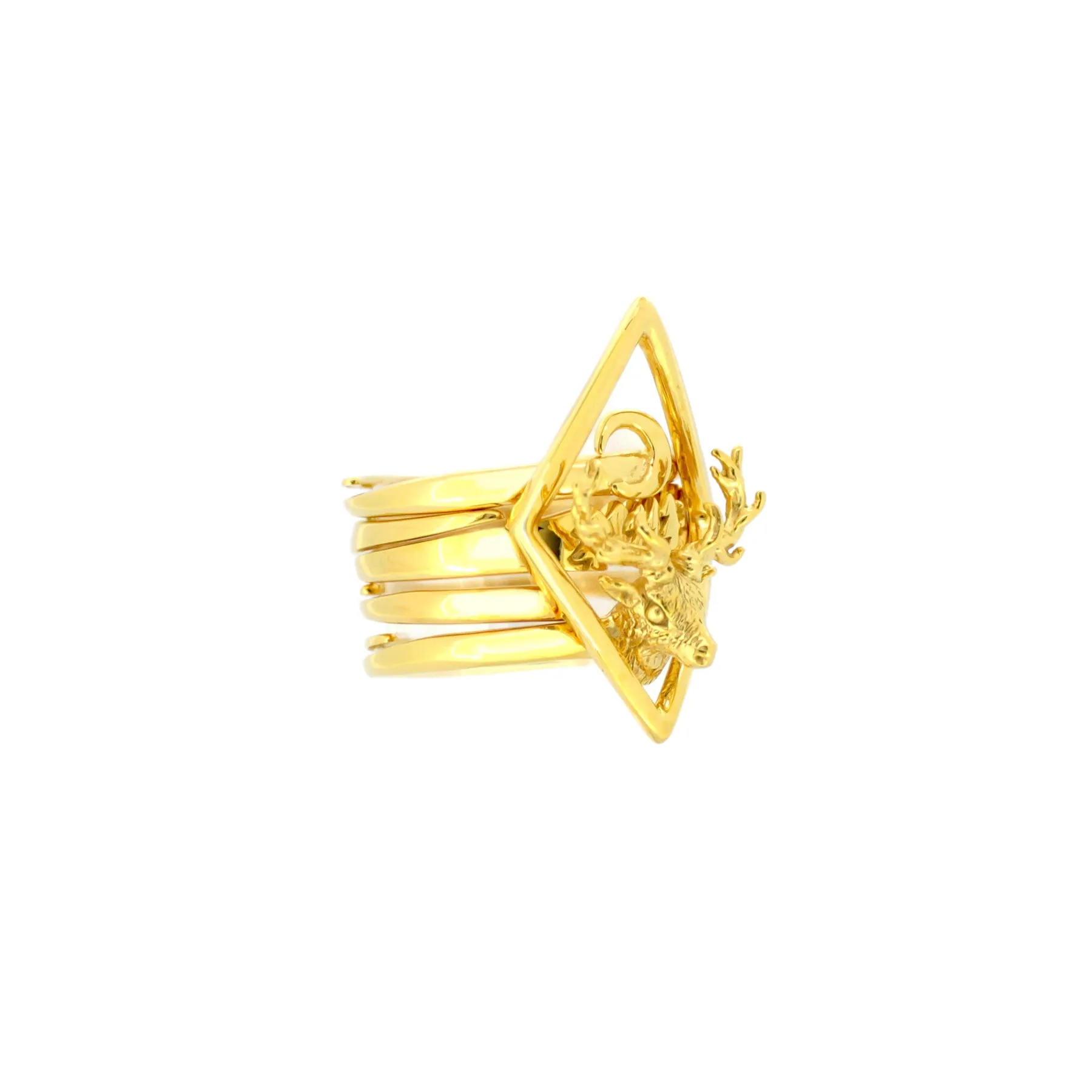 Deer Stacking Rings Set | Treta Compound