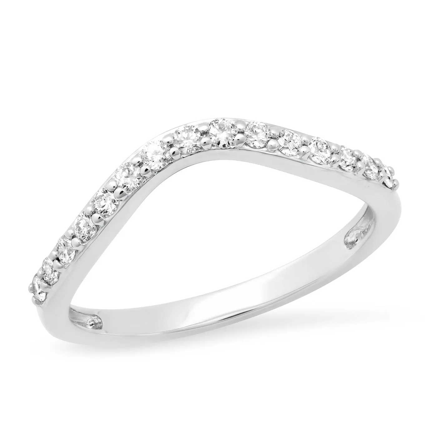Diamond Contour Ring