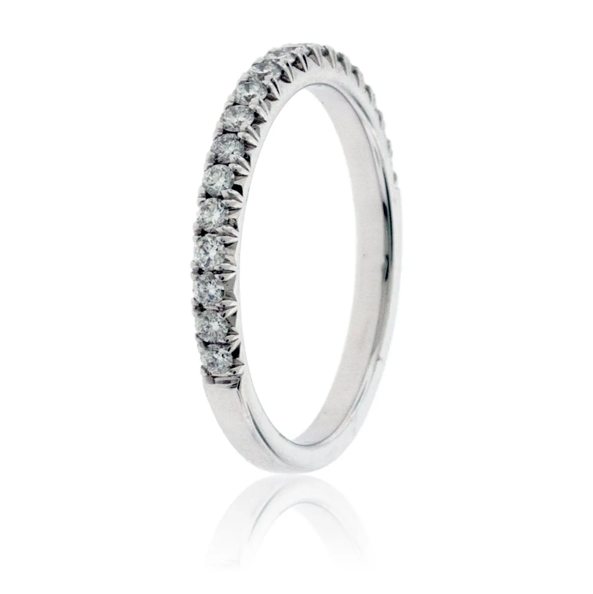 Diamond Stacking Micropave Band