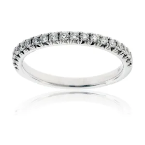 Diamond Stacking Micropave Band