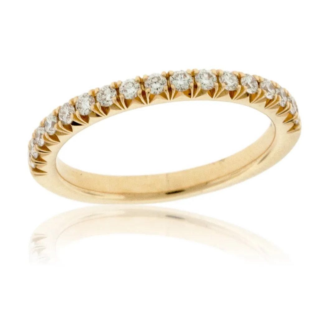 Diamond Stacking Micropave Band