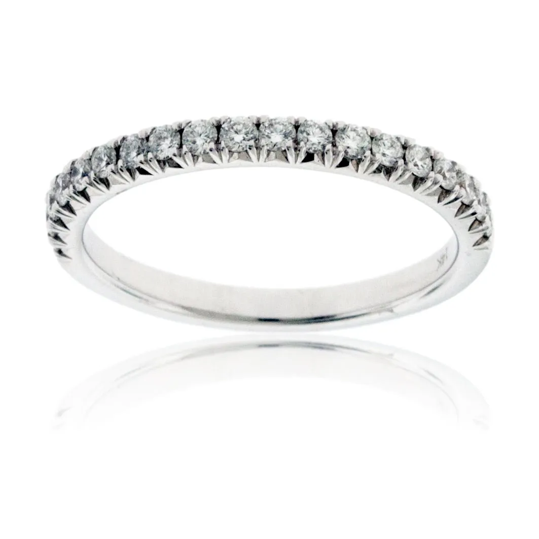 Diamond Stacking Micropave Band