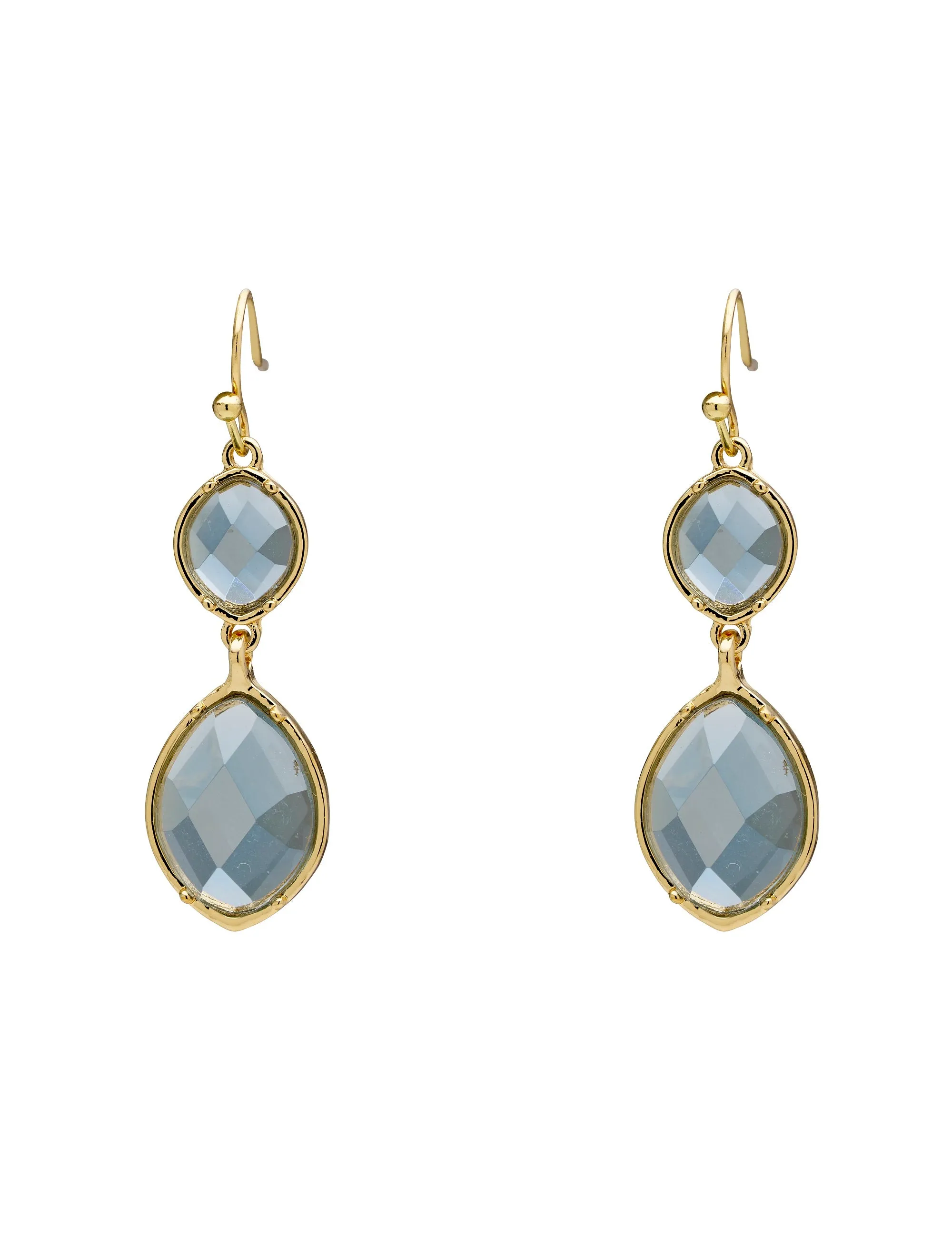 DOUBLE LONG DROP HOOK EARRING