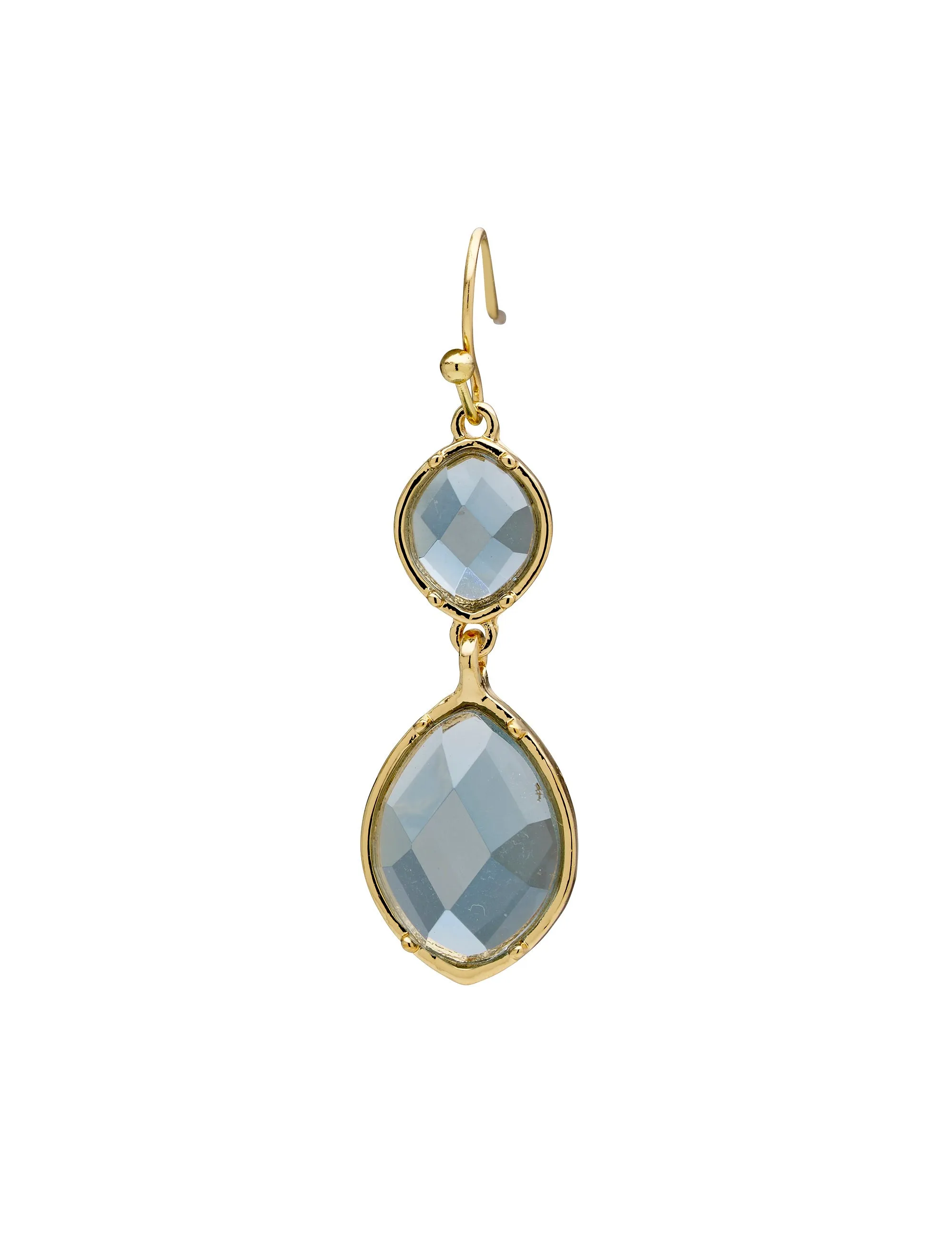 DOUBLE LONG DROP HOOK EARRING