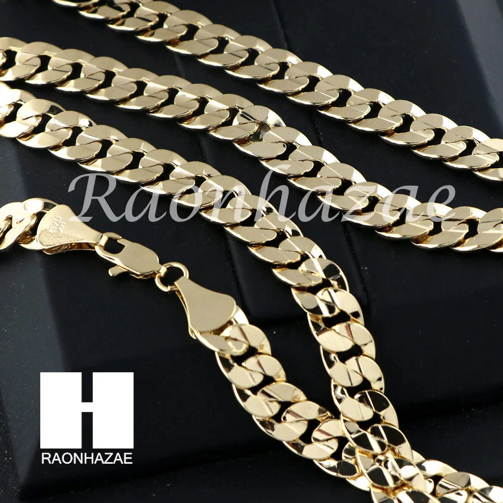 DREAM CHASERS ROPE CHAIN DIAMOND CUT 30" CUBAN LINK CHAIN NECKLACE S09G
