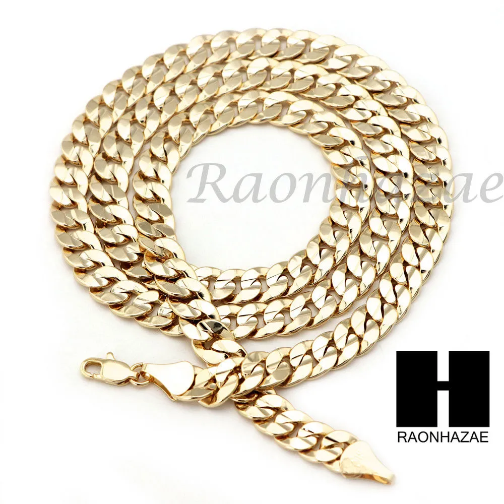 DREAM CHASERS ROPE CHAIN DIAMOND CUT 30" CUBAN LINK CHAIN NECKLACE S09G