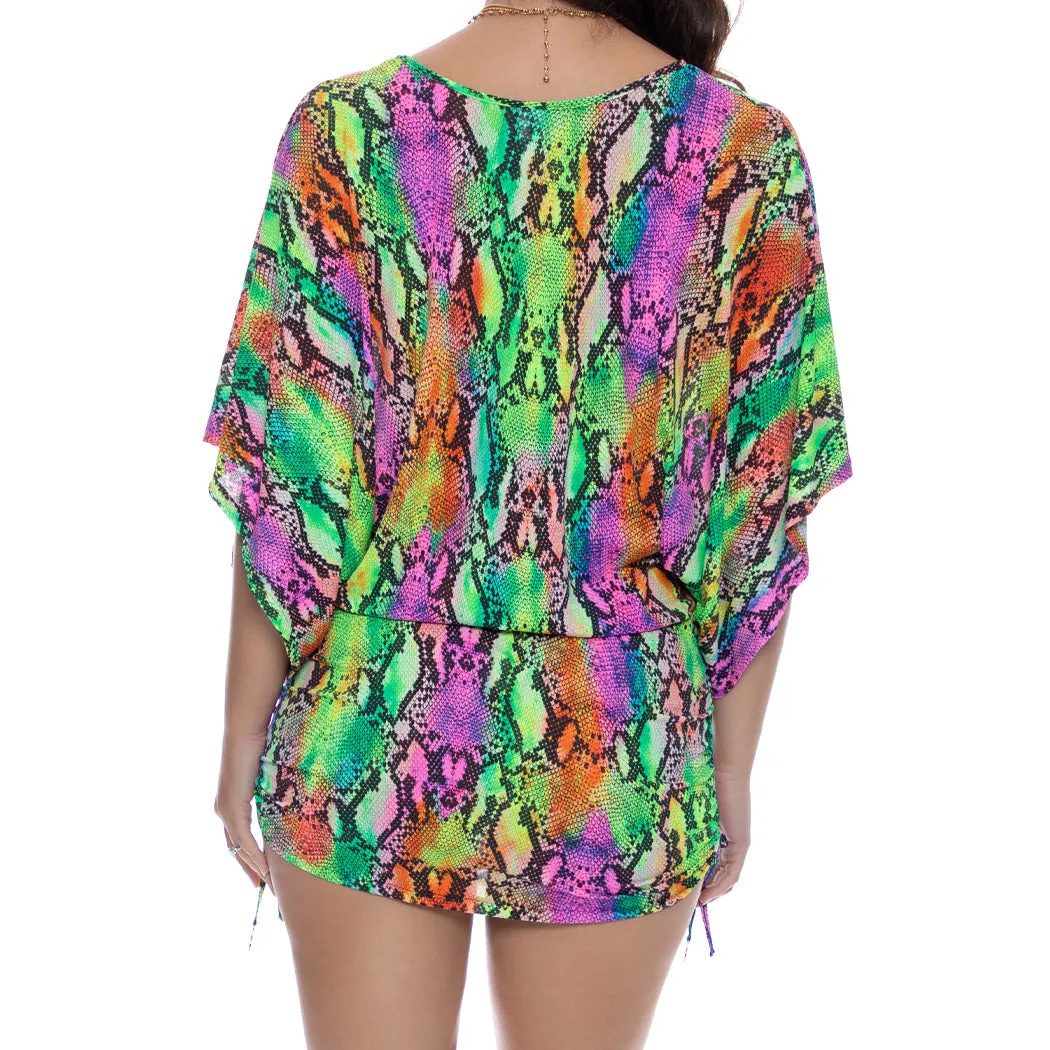 ELECTRIC SKIN - Cabana V Neck Dress
