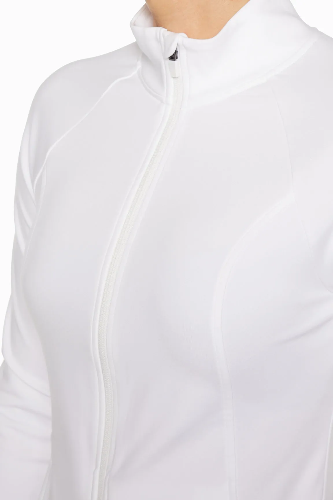 Essential Yoga Jacket (White)