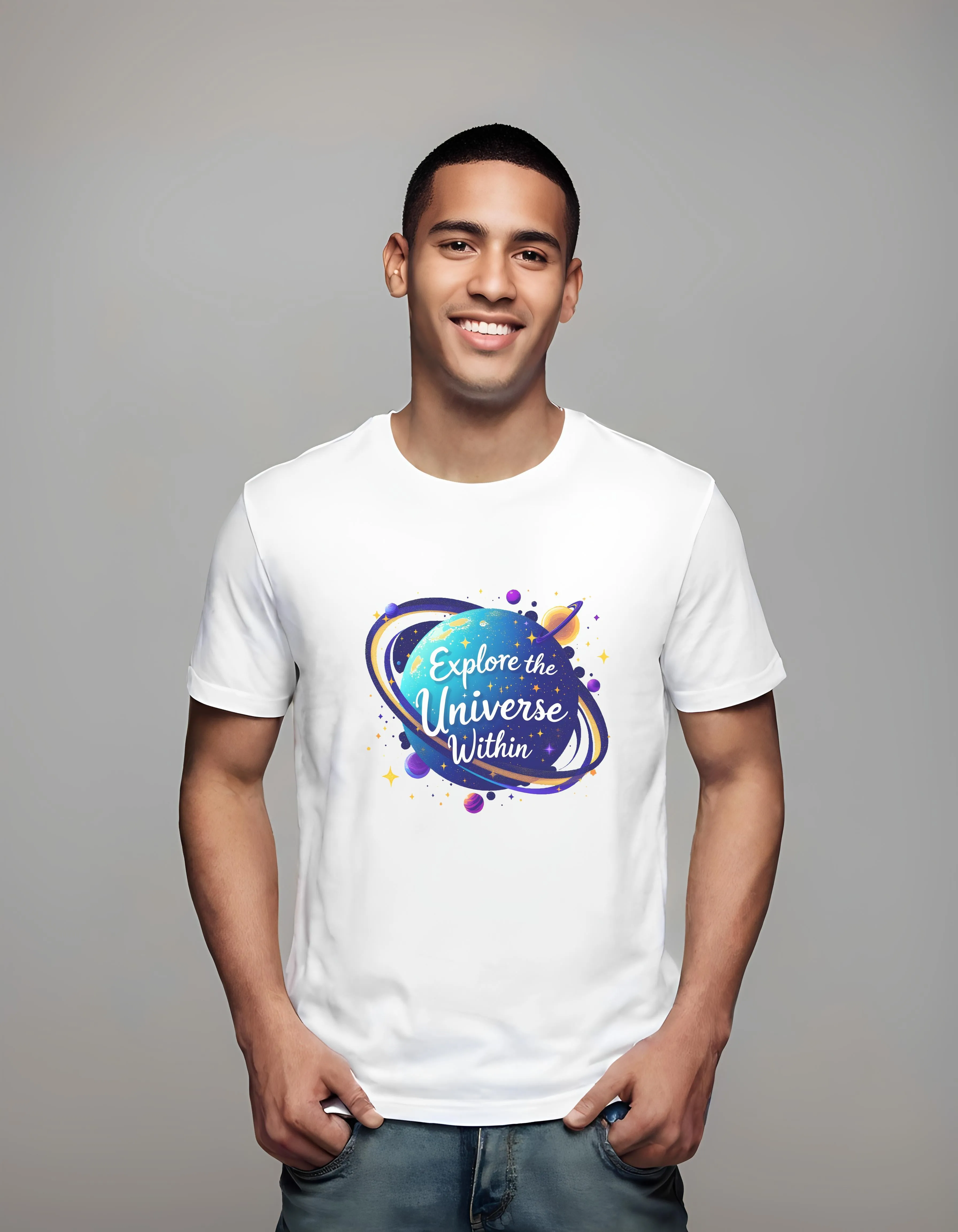 Explore the Universe Within Design | Classic T-Shirt (Unisex)